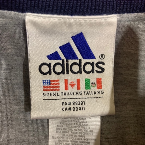 Blue adidas pullover - Picture 3 of 3